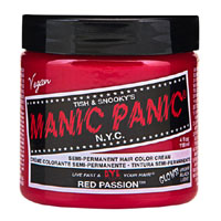 Manic Panic CREAM dye- Red Passion (Glows Under Black Light!)