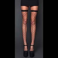 Fence Net Thigh Highs in BLACK by Lip Service