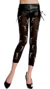 Dancing Skeletons Capri Leggings