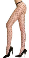 Diamond Net Pantyhose