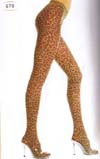 Leopard Print Tights