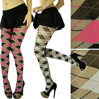 Argyle Tights