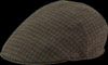 Tooth Pub Hat (100% Wool) in Brown/Black by New York Hat Co.