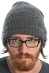 Dickies- 2 In 1 Slouch Knit in CHARCOAL by Dickies