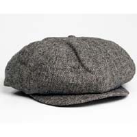 Brood Hat by Brixton- Grey/Black Tweed