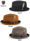 Show product details for Gain Hat in Black by Brixton