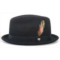 Gain Hat by Brixton- Black Felt