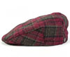 Hooligan Hat by Brixton- Burgundy/Olive Plaid