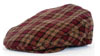 Hooligan Hat by Brixton- Gold/Burgundy Plaid