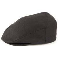 Hooligan Hat by Brixton- Black Herringbone