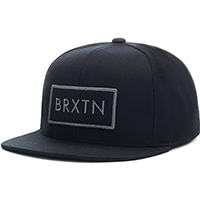 Rift Snap Back Hat by Brixton- BLACK