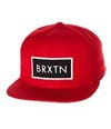 Rift Snap Back Hat by Brixton- RED