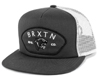Route Trucker Hat by Brixton- Charcoal/White