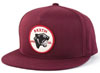 Seeker Snap Back Hat by Brixton- BURGUNDY