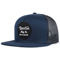 Wheeler Trucker Hat by Brixton- NAVY