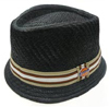 Dickies- Black Straw Fedora