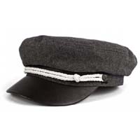 Fiddler Hat by Brixton- Black Chambray