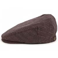 Hooligan Hat by Brixton- Brown Plaid