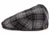 Hooligan Hat by Brixton- Black/Grey Plaid