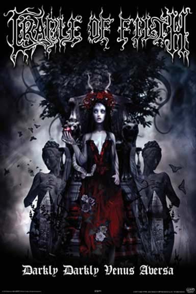 Cradle Of Filth- Darkly Darkly Venus Aversa poster