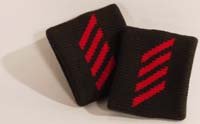 4 Stripes sweatbands by Vision