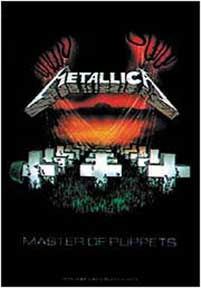 Metallica- Master Of Puppets Textile Poster