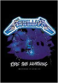 Metallica- Ride The Lightning Textile Poster