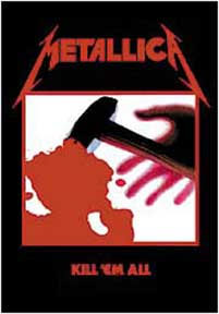 Metallica- Kill 'Em All Flag/Textile Poster