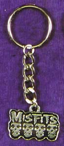 Misfits- 4 Skulls keychain