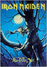 Iron Maiden- Fear Of The Dark Textile Poster