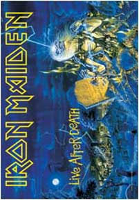 Iron Maiden- Live After DeathTextile Poster