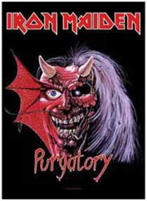 Iron Maiden- Purgatory Textile Poster