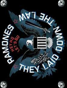 Ramones- Eagle Textile Poster