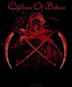 Children Of Bodom- Crossed Scythes Textile Poster