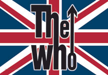 Who- Union Jack Textile Poster