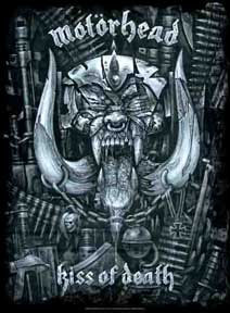 Motorhead- Kiss Of Death Flag/Textile Poster