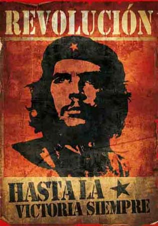Che Guevara- Hasta La Victoria Siempre Textile Poster