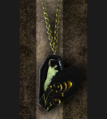 Open Casket Coffin Peepshow Necklace bySe7en Deadly