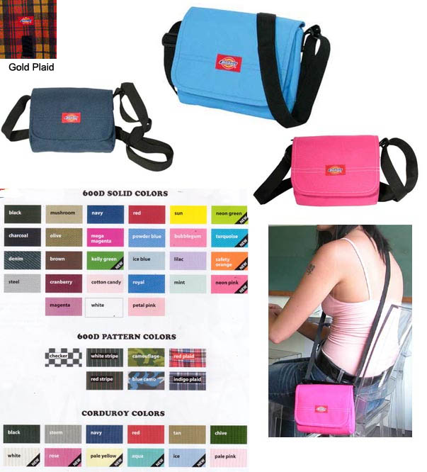 Show product details for Lil' Bit bag by Dickies (style#6033) (Discontinued! Sale price!)