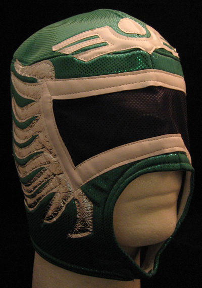 Lucha Libre Wrestling Mask- Aero (Green)