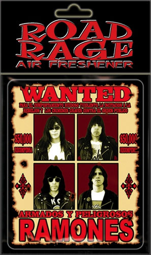 Ramones- Wanted air freshener