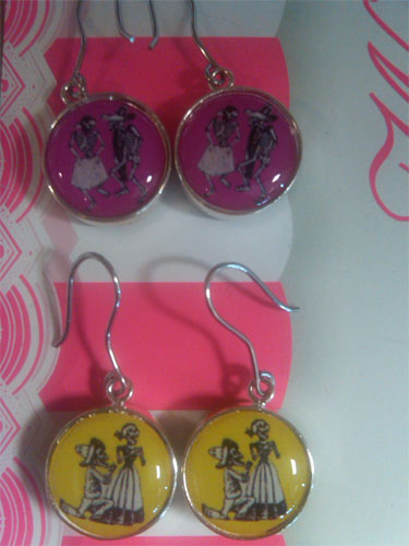 Dead Couple Earrings by A Mano Trading Co.