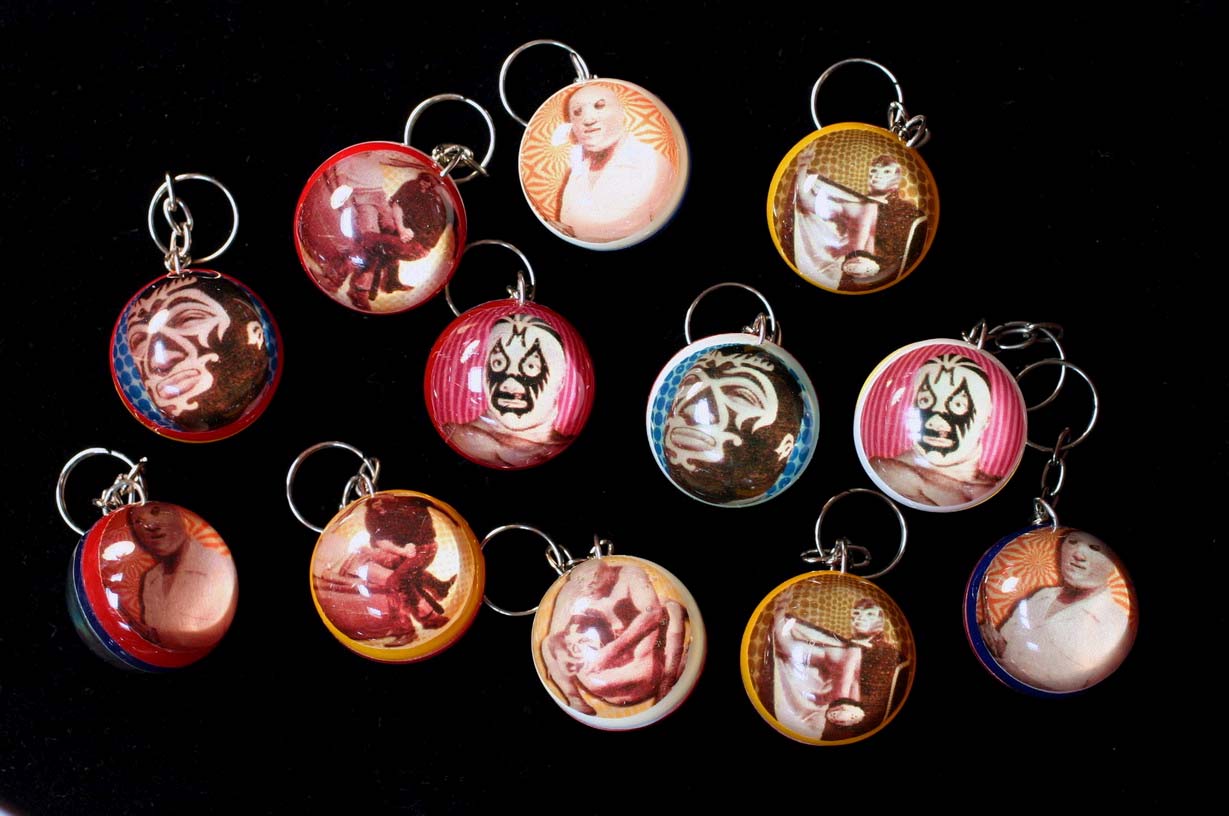 Show product details for Mexican Wrestler Keychain
