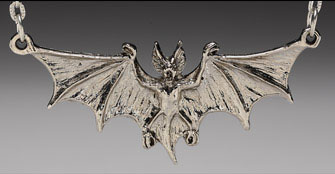 Show product details for Bat Pendant by Rock Rebel