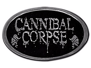 Cannibal Corpse- Oval Logo belt buckle (bb393)