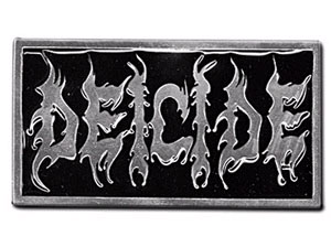 Show product details for Deicide- Rectangular Logo belt buckle (bb394)