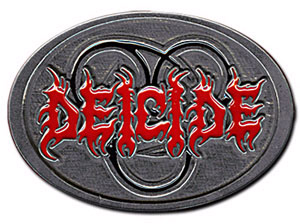 Show product details for Deicide- Oval Logo belt buckle (bb395)