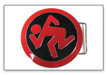 DRI- Skanking Guy Belt Buckle (bb361)