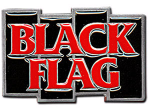 Show product details for Black Flag- Bars And Logo belt buckle (bb153)