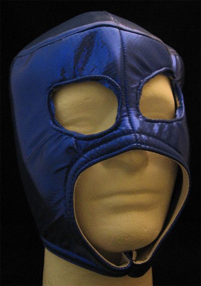 Lucha Libre Wrestling Mask- Blank Foam Mask (BLUE)